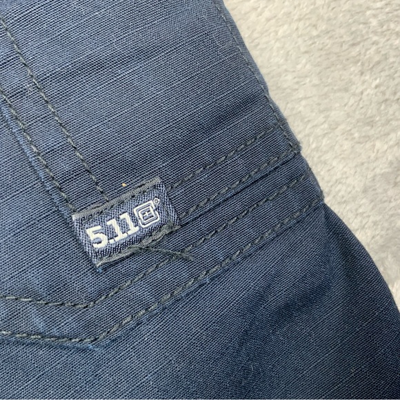 5.11 Tactical Womens Blue Taclite Pro Ripstop Dark Blue Cargo Pants. - Picture 5 of 10